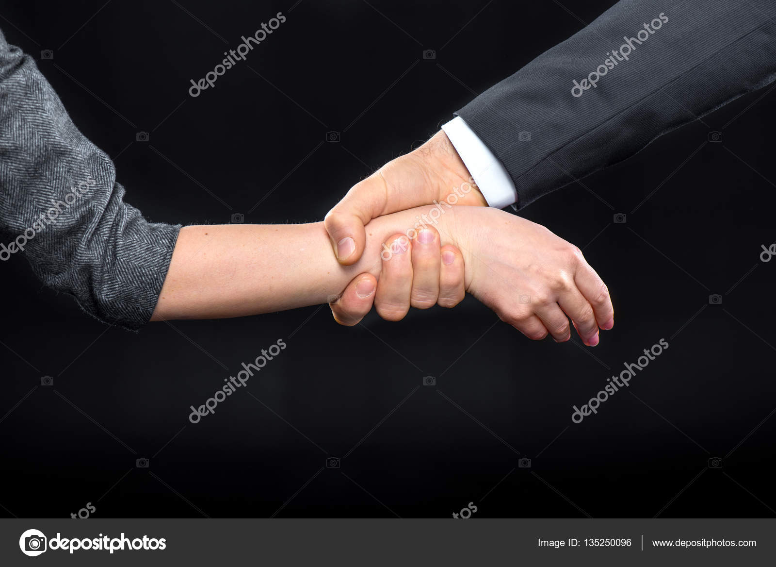 Hands Grabbing Hands