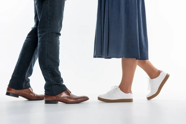 男と女の脚 — ストック写真