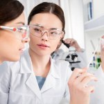 Young female scientists