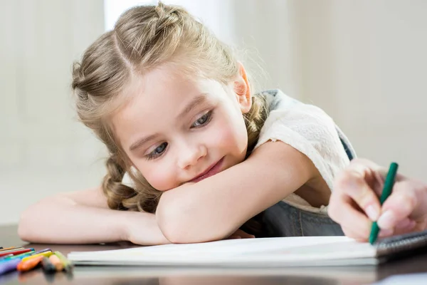 Madre e figlia disegno — Foto Stock