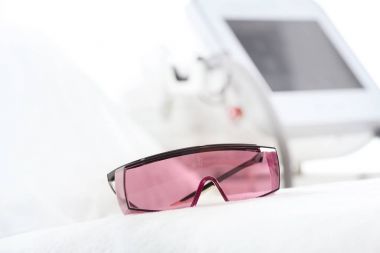UV protective glasses clipart
