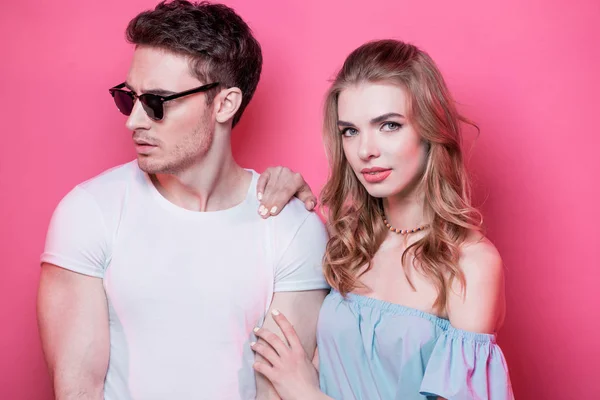 Stylish young couple — Stock Photo, Image