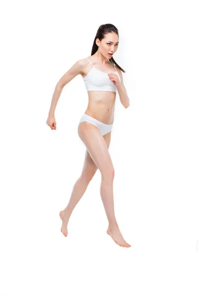 Mulher asiática em lingerie — Fotografia de Stock