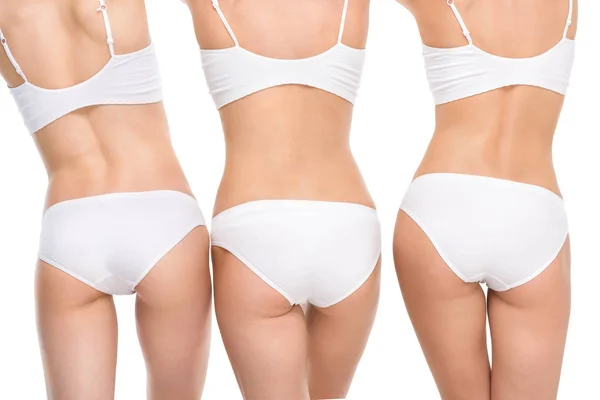 Women in white underwear — Stock Photo, Image