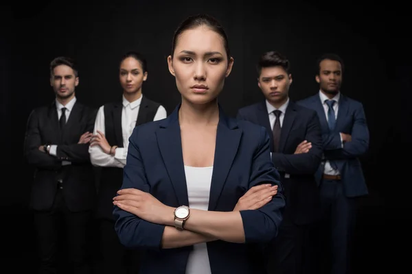 Gruppe professioneller Geschäftsleute — Stockfoto