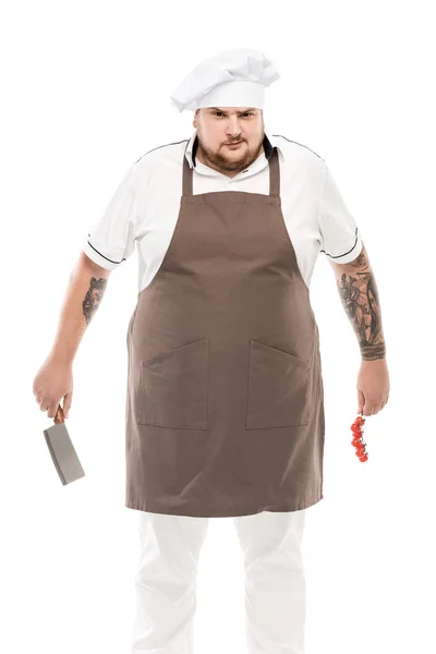 Chef with kitchen utensil — Stock Photo, Image