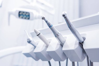 various dental drills clipart