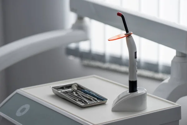 Dental curing light — Stock Photo, Image