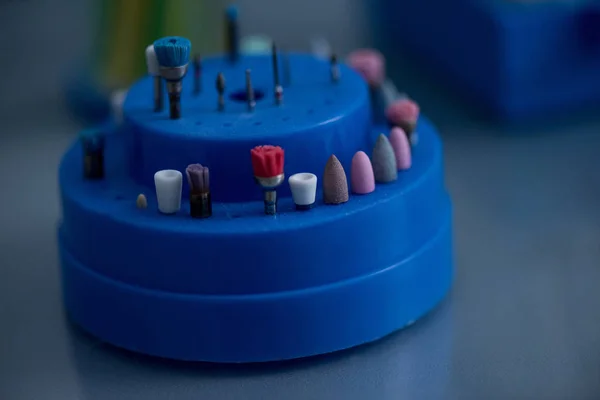 다양 한 치과 장비 — 스톡 사진