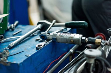 Auto repair tools clipart