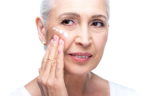 Anti-Falten-Gesichtscreme — Stockfoto