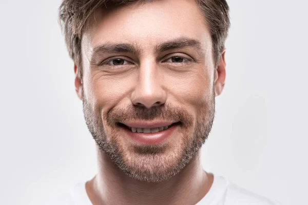 Handsome cheerful man — Stock Photo, Image