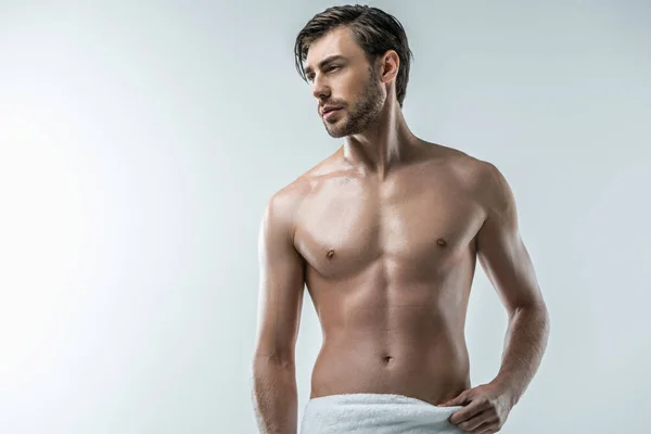 Knappe Shirless Man — Stockfoto