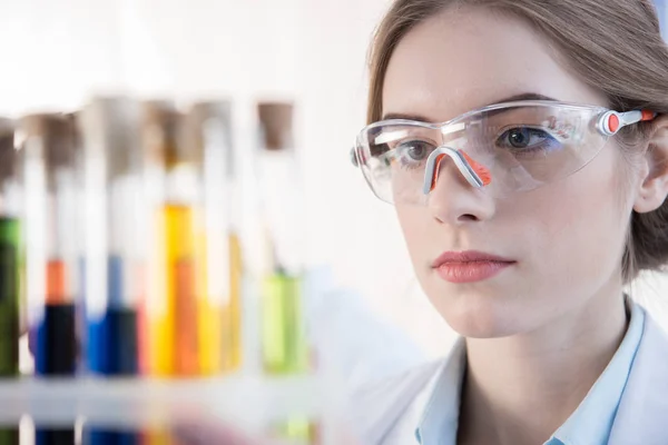 Professional female scientist — Stock Photo