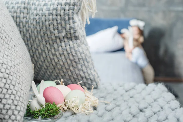 Painted easter eggs — Stock Photo