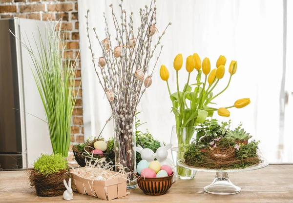 Hermosa composición de Pascua - foto de stock