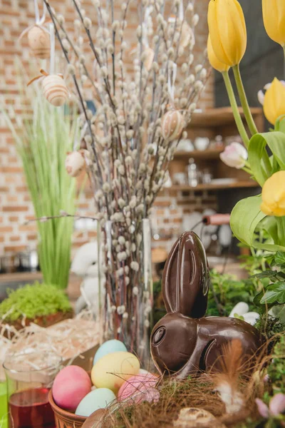 Beautiful Easter composition — Stock Photo