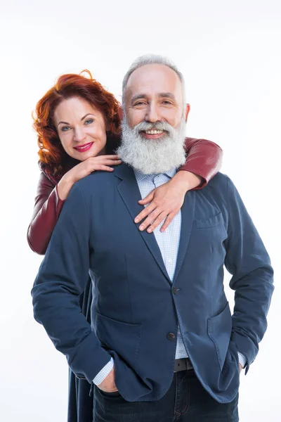 Beau couple mature — Photo de stock