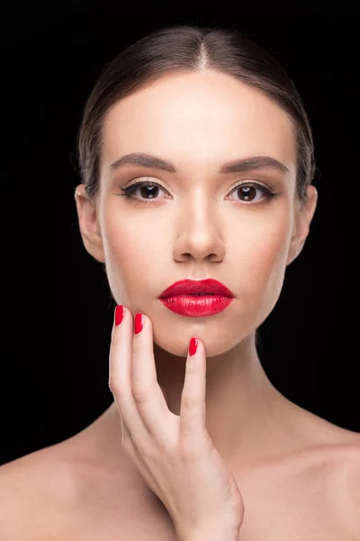 Beautiful young woman — Stock Photo