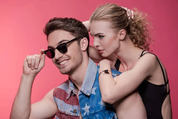 Young couple in love — Stock Photo