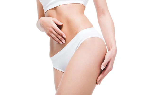 Perfect woman's body — Stock Photo