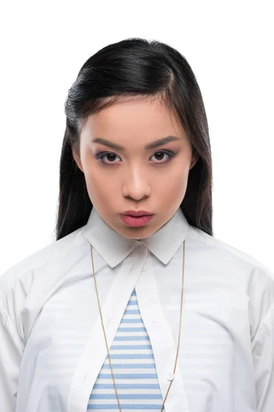 Serious asian girl — Stock Photo