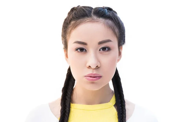 Serious asian girl — Stock Photo