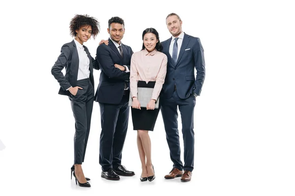 Gruppe multiethnischer Geschäftsleute — Stockfoto