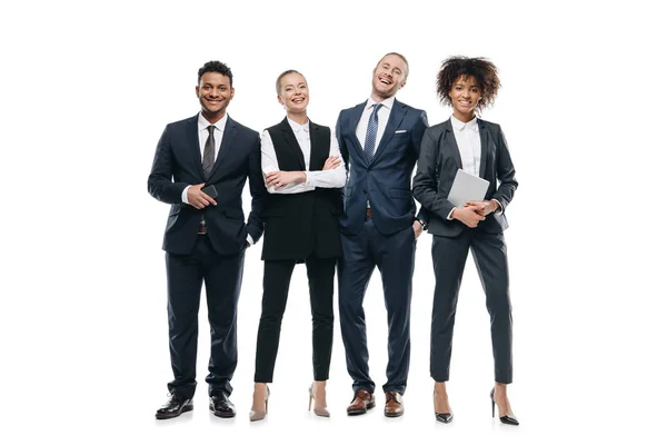 Group of multiethnic businesspeople — Stock Photo