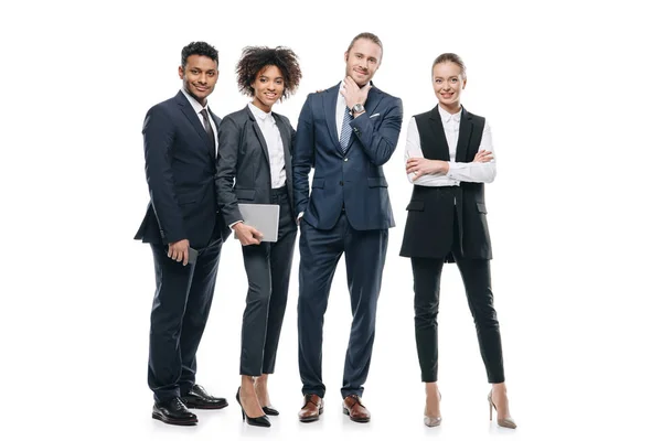 Group of multiethnic businesspeople — Stock Photo