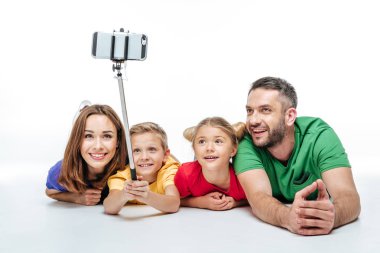 Mutlu aile alarak Selfie