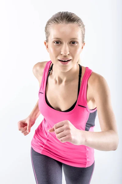 Young woman jogging — Stock Photo