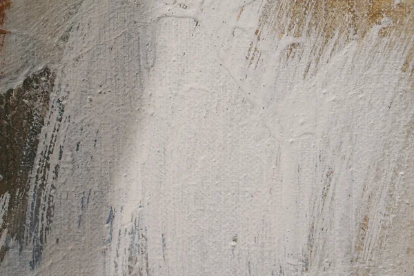 Abstrakte Pinselstriche auf Leinwand — Stockfoto
