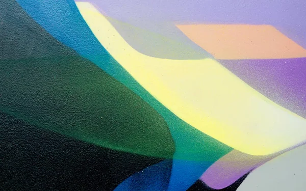 추상 튄 페인트 다채로운 배경입니다. 스프레이 벽화 — 스톡 사진