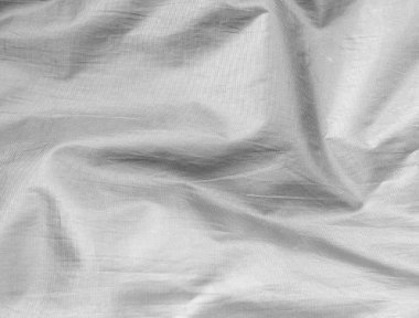 Beyaz kumaş kırışıklık arka plan