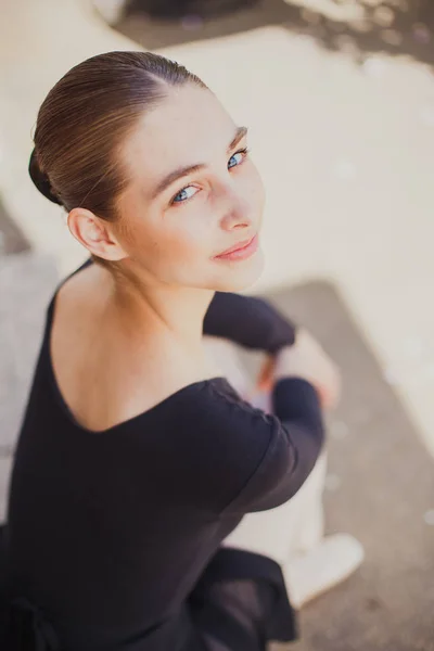 Portrait Ballerina Street — Stock Photo, Image