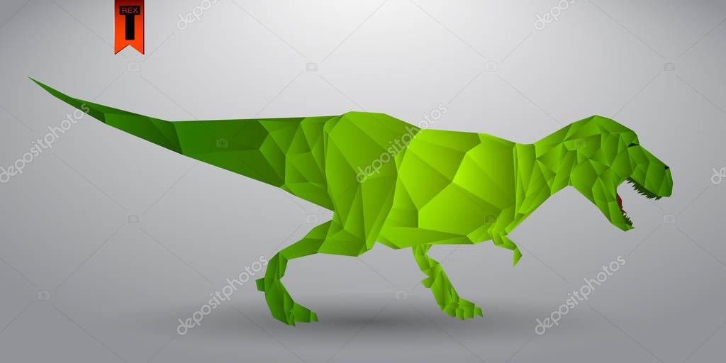 T-rex. You can easily edit the image, change the color in one click