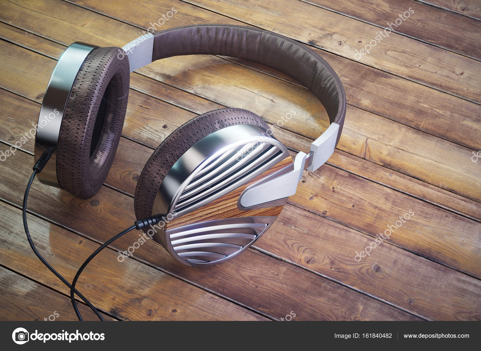 Foto De Stock Auriculares Retro, Libre De Derechos