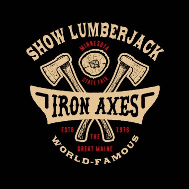 Oduncu göster. El yapımı