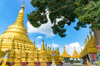 WAT Suwan Khiri, altın Shwedagon Pagoda, Ranong simülasyonu,