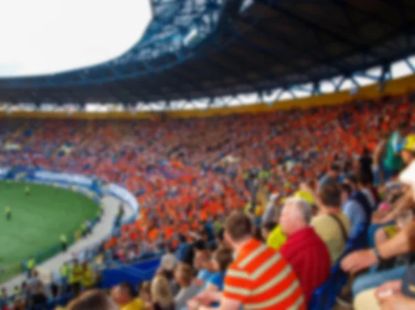 Tribün Stadyumu futbol hayranları genel arka plan, niyet — Stok fotoğraf