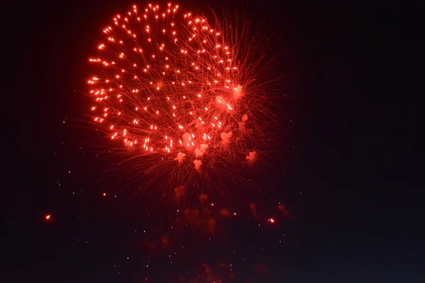 Fireworks in the sky — Stock Photo, Image