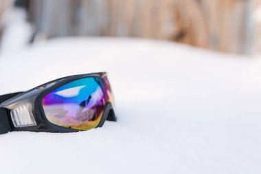 Snowboard için maske