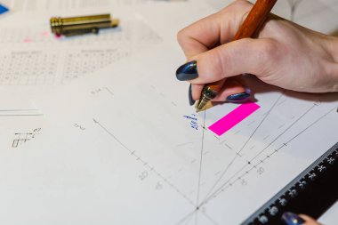 İşle ilgili belgeleri, analiz hesaplama grafik, grafik