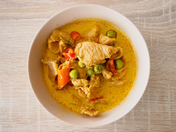 Tay gıda Panaeng Curry domuz eti ile kapatmak