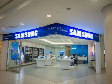 Samsung mağaza alışveriş merkezi.