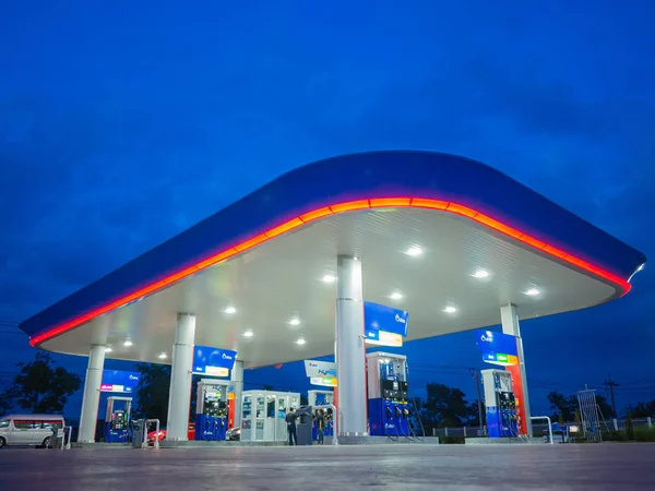 Posto de gasolina PTT . — Fotografia de Stock