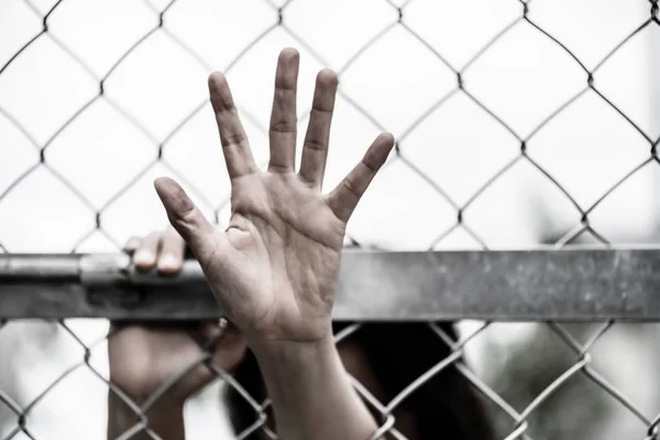 Kadın şiddet, insan hakları günü kavramı kötüye durdurun.