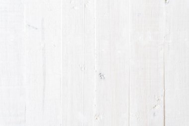 A clean white wooden for background concept. clipart