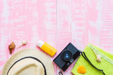 yaz tatil ve tatil kavramı için arka plan.